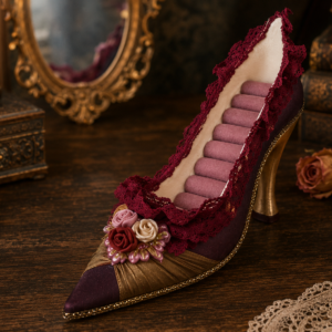 Vintage shoe ring holder
