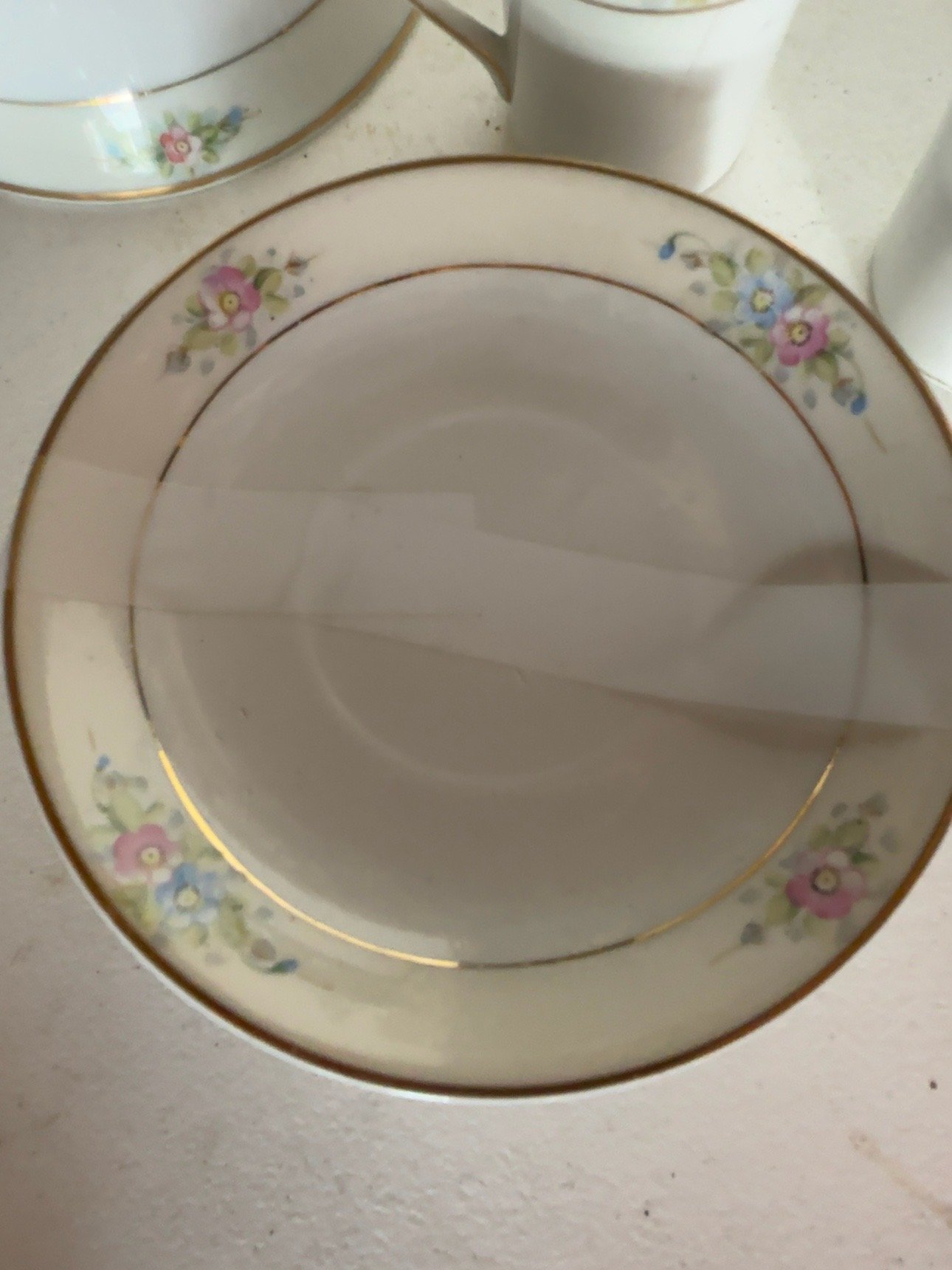 Antique Noritake Sedan Nippon Hand Painted Floral Tea Coffee Set – 9 Pieces - Image 4